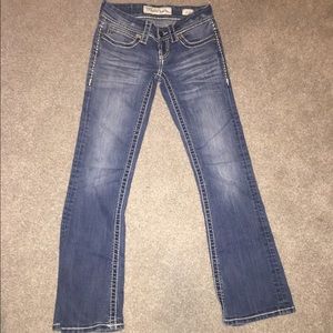 Boot cut jeans